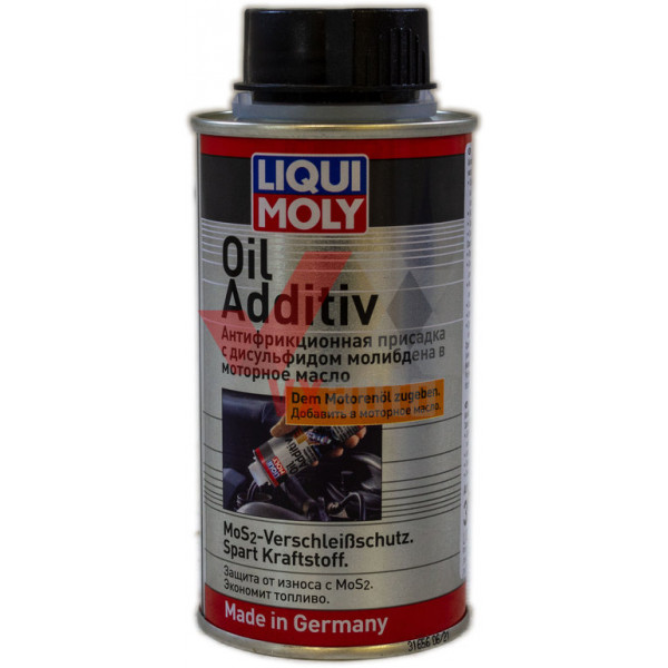 Присадка в оливу моторну 125 мл LIQUI MOLY Oil Additiv MoS2 (багатофункціональна)