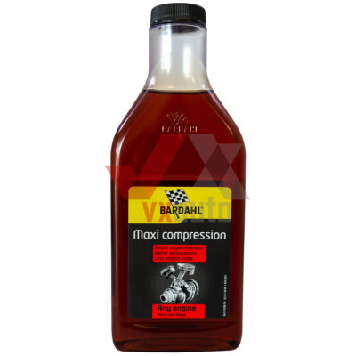Присадка в оливу моторну 437 мл Bardahl Maxi Compression (для збільшення компресії)