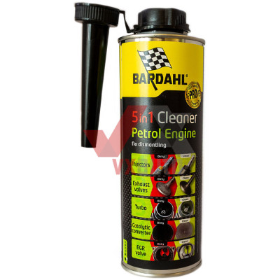 Присадка в паливо (бензин) 500 мл Bardahl 5в1 (очисник форсунок)