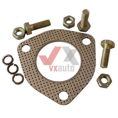 Прокладка каталізатора Daewoo Lanos 1.5, 1.6 Walline (з болтами і гайками)