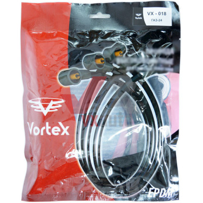 Провода высоковольтные ГАЗ 2410, 3302  VORTEX, к-т (5 шт.)