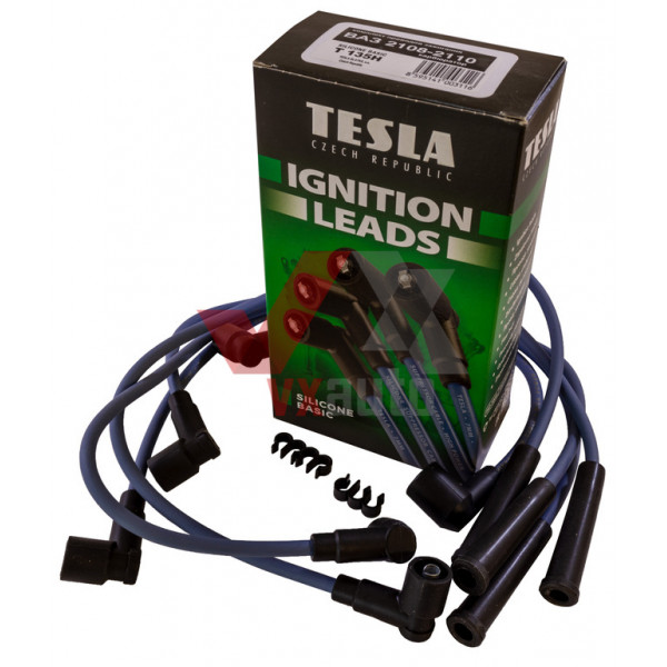 Провода высоковольтные ВАЗ 2108 Tesla, к-т (5 шт.)