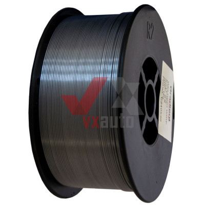 Дріт зварювальний 1 кг, 0.8 мм флюсовий (1 кг вага дроту з котушкою) Gradient