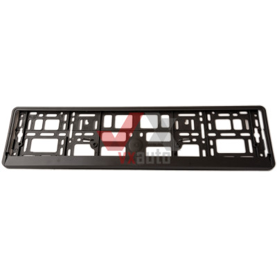 Рамка  під номер (універсальна) ВінінТрейд-Авто чорна
