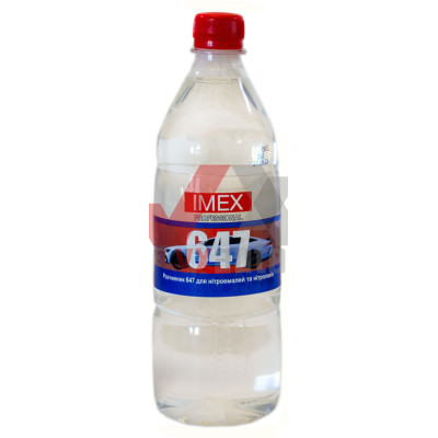 Розчинник 647  1 л IMEX (0.75 кг)
