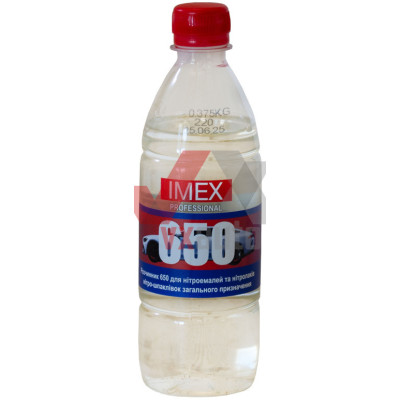 Растворитель 650 500 мл IMEX (0.335 кг)