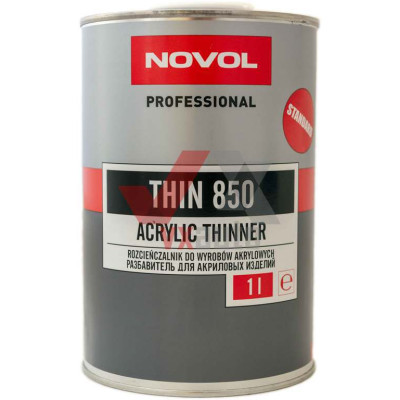 Растворитель для акриловых изделий 1 л NOVOL THIN 850