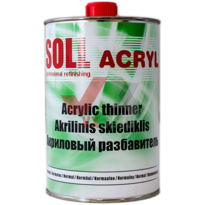 Растворитель для акриловых изделий 1 л SOLL Acryl