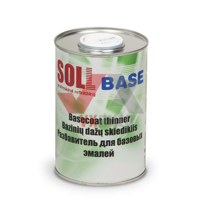 Растворитель для эмалей базовых 1 л SOLL Base