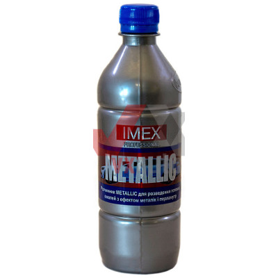 Растворитель для металлических баз и перламутров 500 мл IMEX Metallic (0.36 кг)