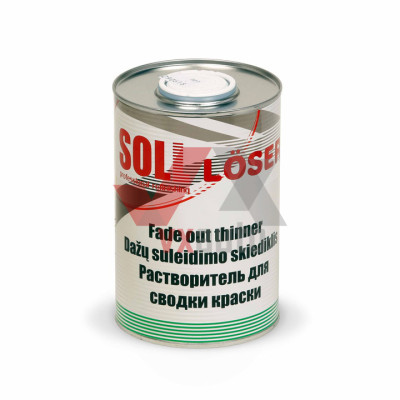Растворитель для переходов краски 1 л SOLL Loser