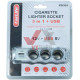 Розгалужувач прикурювача 3 в 1 + USB 12 V 5 A Carlife