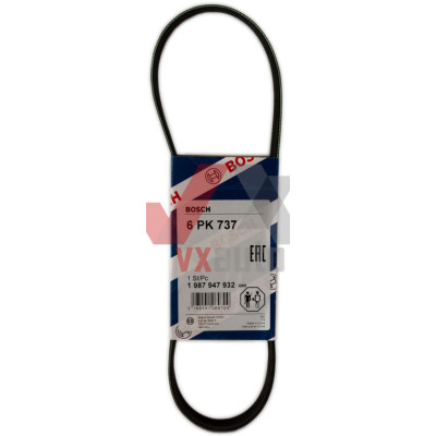 Ремень генератора ВАЗ 2110 Bosch  (16V 6PK 737)