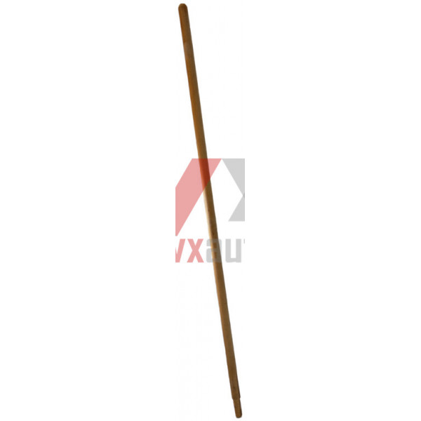 Ручка для швабры, деревянная с резьбой (120 см)