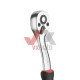 Рукоятка с храповым механизмом 1/4'', 72 зуби Intertool Cr-V