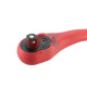Рукоятка с храповым механизмом 3/8'', 72 зуби Intertool Professional Cr-V (изогнутая)