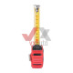 Рулетка 5 м х 19 мм Intertool Магніт (с фиксатором)