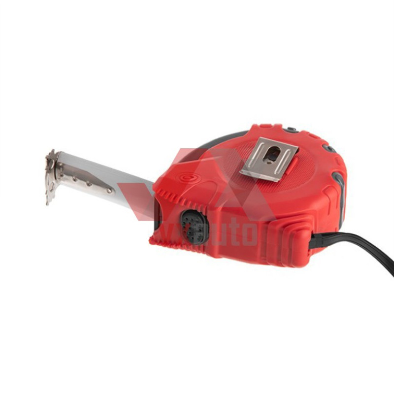 Рулетка 5 м х 25 мм Intertool Супер Магнит (с фиксатором, на блистере)