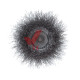 Щітка чашкова для дриля d 100 мм, 1/4" Intertool (кручений дріт)