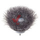 Щітка чашкова для дриля d 100 мм, 1/4" Intertool (кручений дріт)