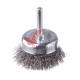 Щітка чашкова для дриля d 50 мм, 1/4" Intertool (кручений дріт)