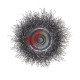 Щітка чашкова для дриля d 50 мм, 1/4" Intertool (кручений дріт)