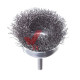 Щітка чашкова для дриля d 50 мм, 1/4" Intertool (кручений дріт)