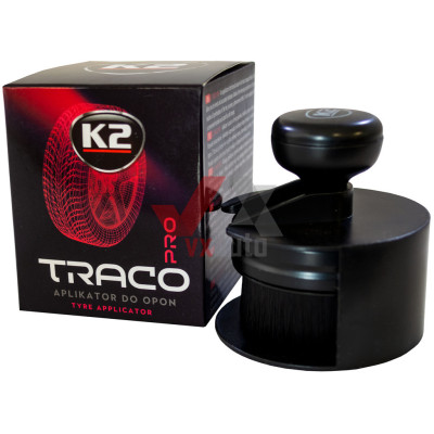 Щітка для детейлінгу (шин) K2 Traco Pro (аплікатор з підставкою)