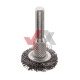 Щетка кольцевая для дрели d 25, 40, 50, 60, 75 мм, 1/4" Intertool , к-т (5 шт.)