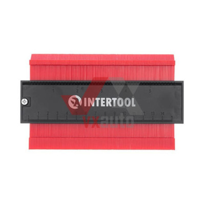 Шаблон для копирования контура 150 мм Intertool (с фиксатором)