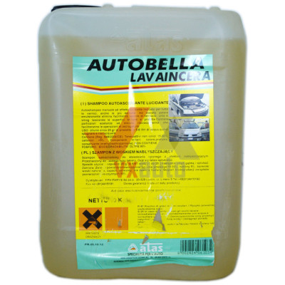 Шампунь (с воском) Atas Autobella 10 кг