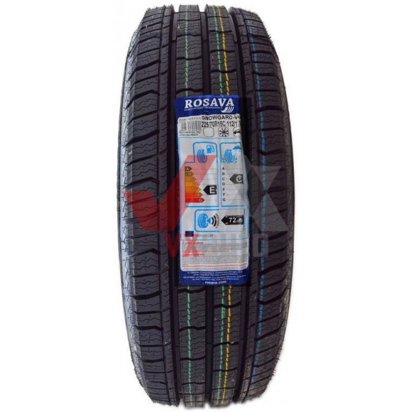 Шина 225/70 R15C ROSAVA Snowgard-Van 112/110R M+S