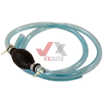 Шланг с грушей силиконовый 1.5 м  VORTEX (пластик. хомут)