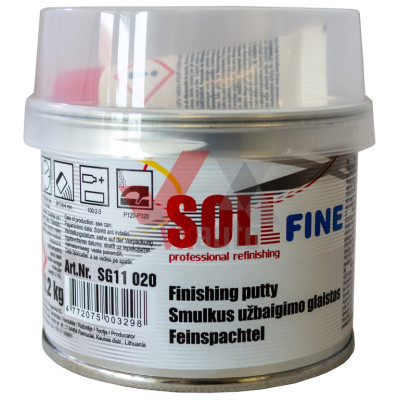 Шпаклівка фінішна 0.2 кг SOLL Fine (біла)