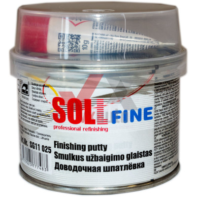 Шпаклівка фінішна 0.25 кг SOLL Fine (біла)