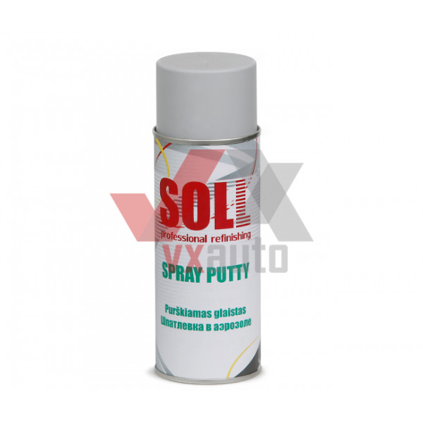 Шпаклівка розпилююча 0.4 л SOLL Spray Putty (сіра)