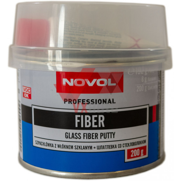 Шпаклевка со стекловолокном 0.2 кг NOVOL Fiber