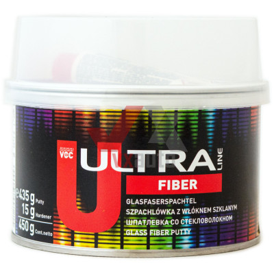 Шпаклівка з скловолокном 0.45 кг NOVOL ULTRA LINE Fiber