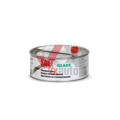 Шпаклевка со стекловолокном 1.0 кг SOLL Glass (зеленая)