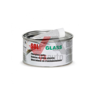 Шпаклевка со стекловолокном 1.8 кг SOLL Glass (зеленая)