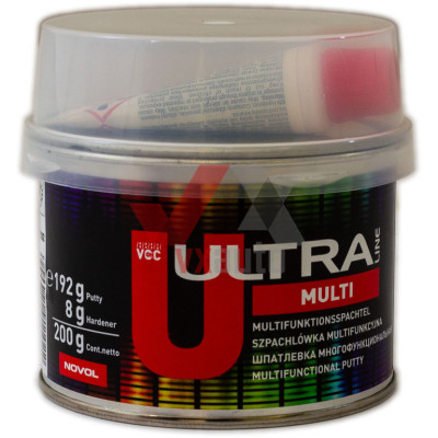 Шпаклівка універсальна 0.2 кг NOVOL ULTRA LINE Multi (багатофункціональна)