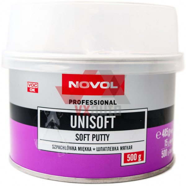 Шпаклевка универсальная 0.5 кг NOVOL UniSoft (мягкая) 