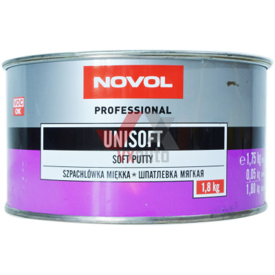 Шпаклівка універсальна 1.8 кг NOVOL UniSoft (м`яка)