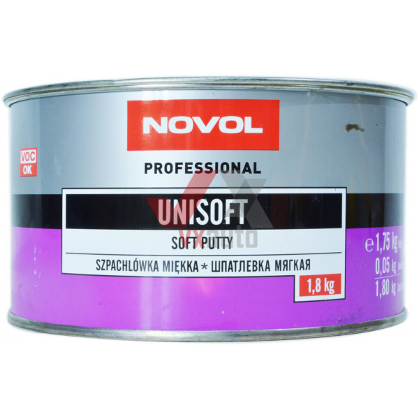 Шпаклевка универсальная 1.8 кг NOVOL UniSoft (мягкая)