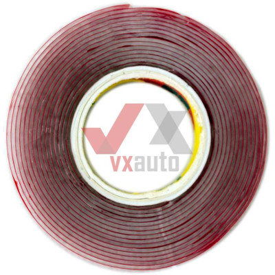 Скотч двосторонній 8 мм х 2 м (прозорий)  VORTEX (аналог 3М)
