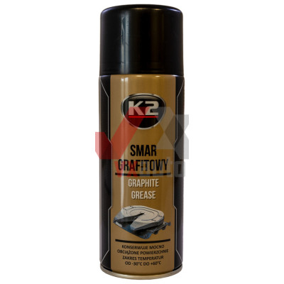 Смазка графитное 400 мл K2 Graphite Grease (аэрозоль)