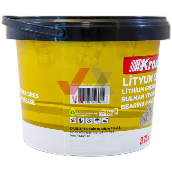 Смазка Литол-24 3.75 кг KROSS Lityum Gres