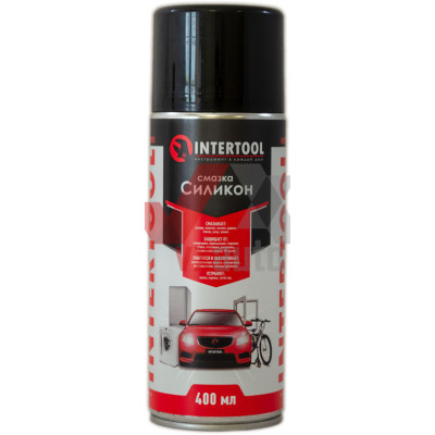 Смазка силиконовая 400 мл Intertool (аэрозоль)