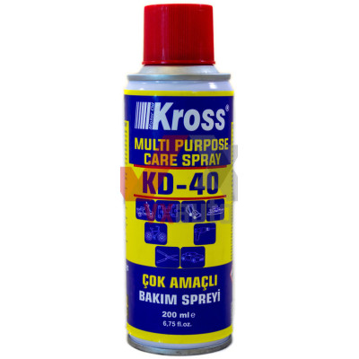 Смазка универсальная 200 мл KROSS KD-40 (аэрозоль)