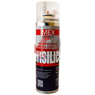 Змивка силікону 550 мл IMEX Antisilicon (аерозоль), 0,39 кг